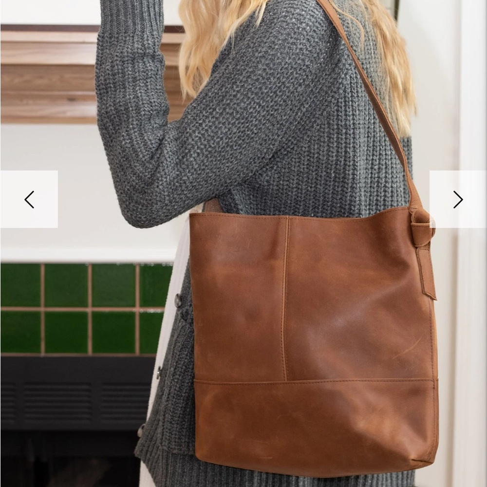 Able Rachel Shoulder Bag Whiskey